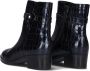 GABOR Enkellaarsjes Dames 511 Maat: 42 5 Materiaal: Leer Kleur: Blauw - Thumbnail 4