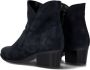 Gabor 680.2 Enkellaarsjes Enkelboots met rits Dames Blauw - Thumbnail 4