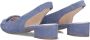 GABOR Slingbacks Dames 521 Maat: 38 5 Materiaal: Suède Kleur: Blauw - Thumbnail 3