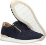 Gabor Blauwe Leren Sneaker met Uitneembaar Voetbed en Ritssluiting Blue Dames - Thumbnail 8