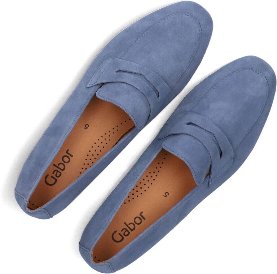 GABOR Blauwe Loafers 213