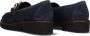 Gabor 240.3 Loafers Instappers Dames Blauw - Thumbnail 3