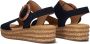 Gabor 550.2 Sandalen Met Sleehak Dames Blauw - Thumbnail 4