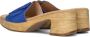 GABOR Slippers Dames 722 1 Maat: 36 Materiaal: Suède Kleur: Blauw - Thumbnail 4