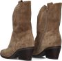 GABOR Cowboylaarzen Dames 692 Maat: 35 5 Materiaal: Suède Kleur: Bruin - Thumbnail 4
