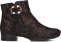 Gabor 714.1 Enkellaarsjes Enkelboots met rits Dames Bruin - Thumbnail 3