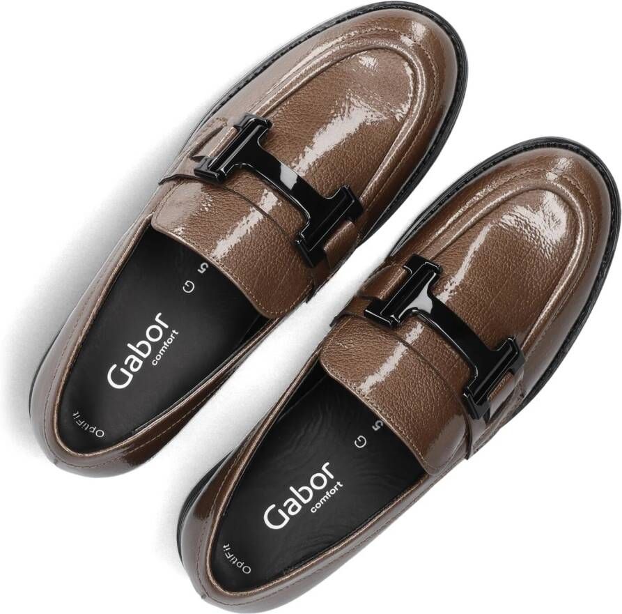 GABOR Bruine Loafers 452