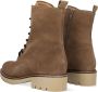 Gabor 736.1 Veterboots Laarzen Met Veters Dames Camel - Thumbnail 4