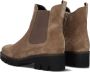 GABOR Chelsea Boots Dames 771.1 Maat: 35 5 Materiaal: Suèdelook Kleur: Cognac - Thumbnail 4