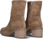 Gabor 840 Enkelboots Enkellaarsjes Dames Bruin - Thumbnail 6