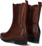Gabor 673 Enkellaarsjes Enkelboots met rits Dames Cognac - Thumbnail 3
