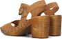 Gabor Bruin Tinten 753.1 Sandalen Dames Cognac - Thumbnail 3