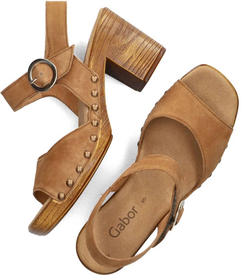 GABOR Cognac Sandalen 753.1