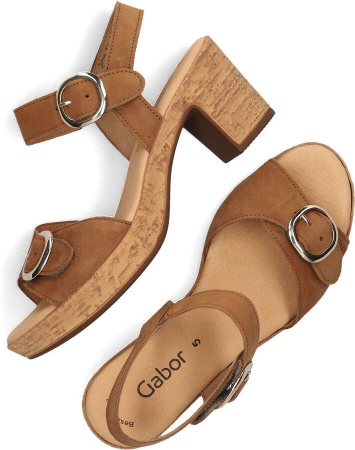 Gabor bruine sandalen online