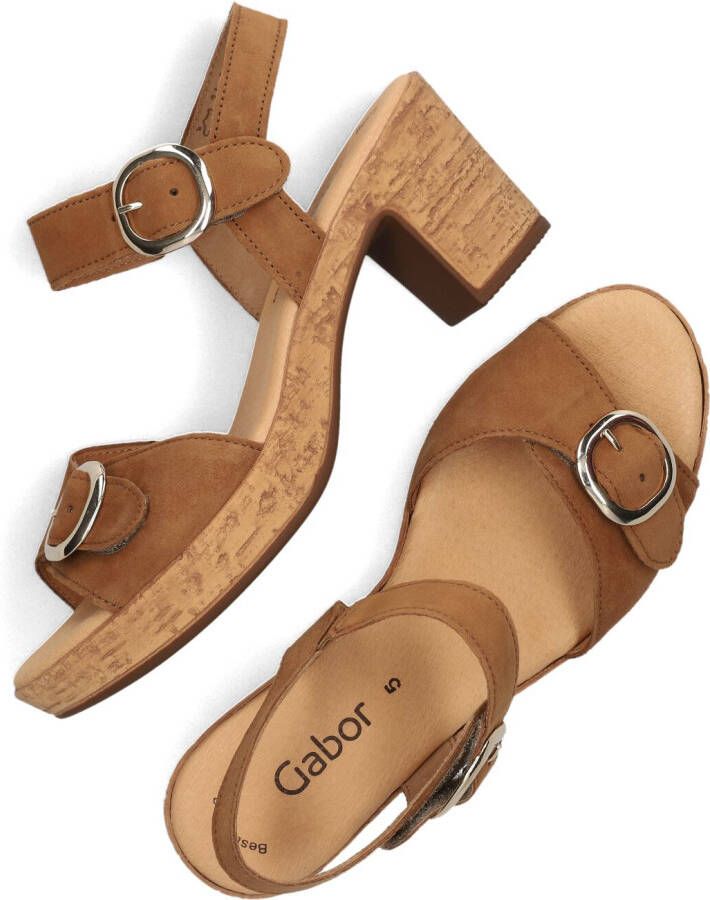 GABOR Cognac Sandalen 764.1