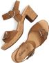 GABOR Sandalen Dames 764.1 Maat: 41 Materiaal: Suède Kleur: Cognac - Thumbnail 5