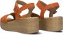 Gabor Oranje Suède Sandalen 531 Stijlvol Model Orange Dames - Thumbnail 4