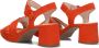 GABOR Dames 953 Maat: 42 5 Materiaal: Suède Kleur: Oranje - Thumbnail 4