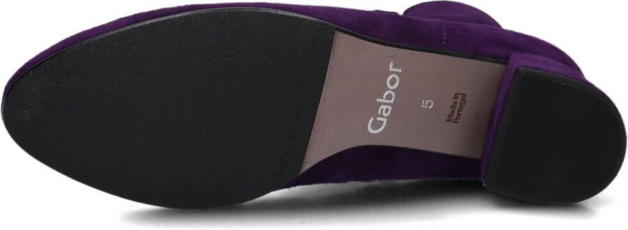 Gabor 35.680-13 Samtch. Micro Purple-korte laarzen paars - Foto 5