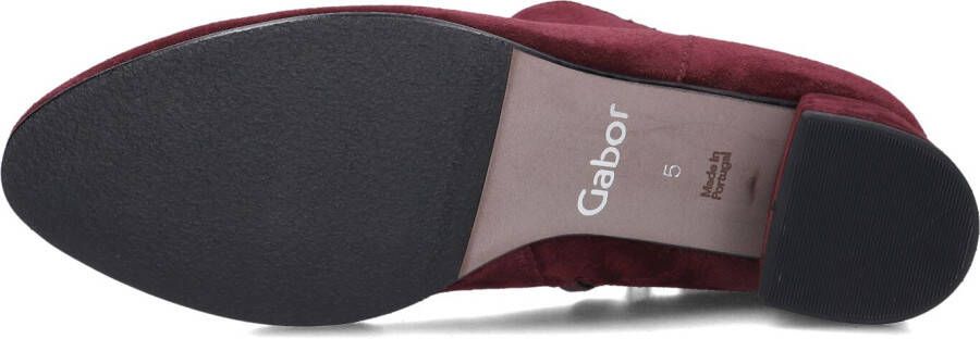 GABOR Rode Enkellaarsjes 680