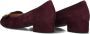 GABOR Pumps Dames 323.1 Maat: 37 5 Materiaal: Suède Kleur: Rood - Thumbnail 3