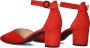 GABOR Dames 340 Maat: 40 Materiaal: Suède Kleur: Rood - Thumbnail 4
