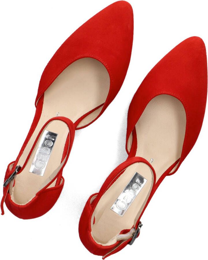 GABOR Rode Sandalen 340