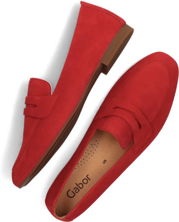GABOR Rode Loafers 213