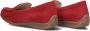 GABOR Mocassins Dames 440 Maat: 40 Materiaal: Suède Kleur: Rood - Thumbnail 5
