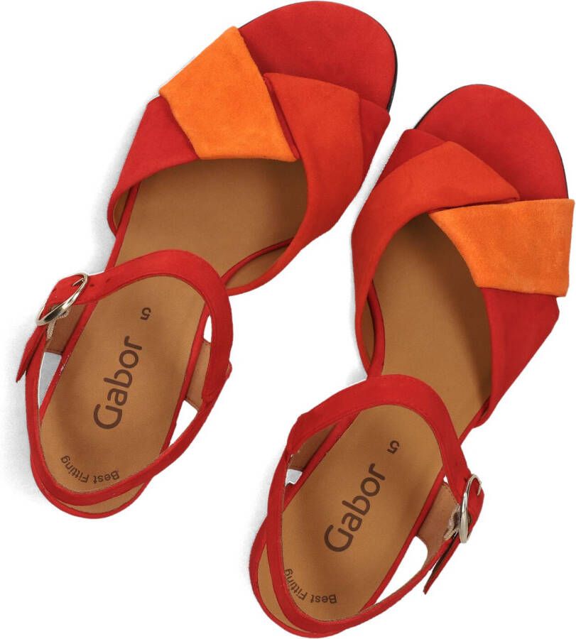 GABOR Rode Sandalen 772.1