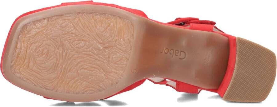 GABOR Rode Sandalen 953