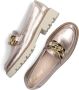 Metallica Metalli Loafers Instappers Dames Rosegoud - Thumbnail 5