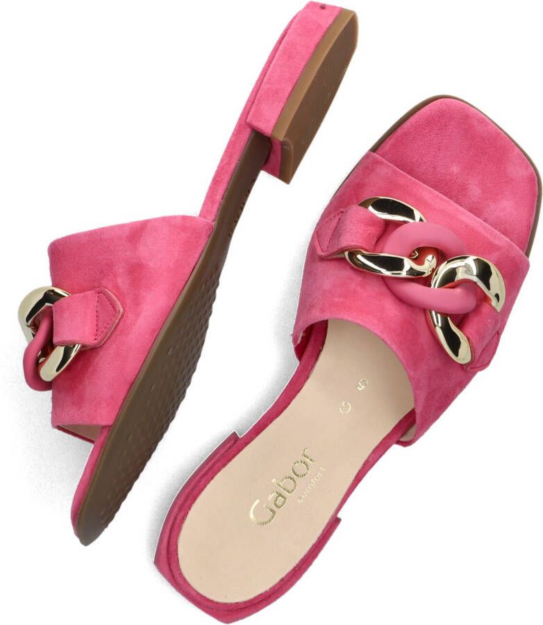 GABOR Roze Slippers 801.3