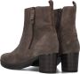 GABOR Enkellaarsjes Dames 073 Maat: 42 5 Materiaal: Suède Kleur: Taupe - Thumbnail 5