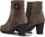 Gabor 083 Enkellaarsjes Enkelboots met rits Dames Taupe - Thumbnail 3