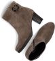 Gabor 083 Enkellaarsjes Enkelboots met rits Dames Taupe - Thumbnail 5