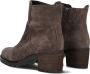 Gabor 800.1 Enkellaarsjes Enkelboots met rits Dames Taupe - Thumbnail 4