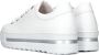 GABOR Lage Sneakers Dames 496 Maat: 43 Materiaal: Leer Kleur: Wit - Thumbnail 3
