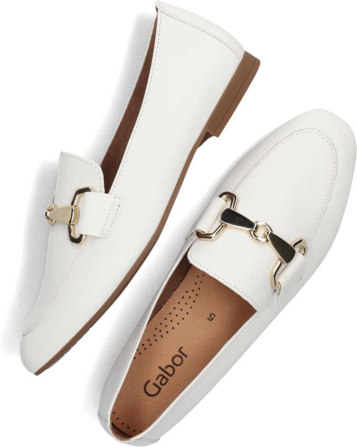 GABOR Witte Loafers 211