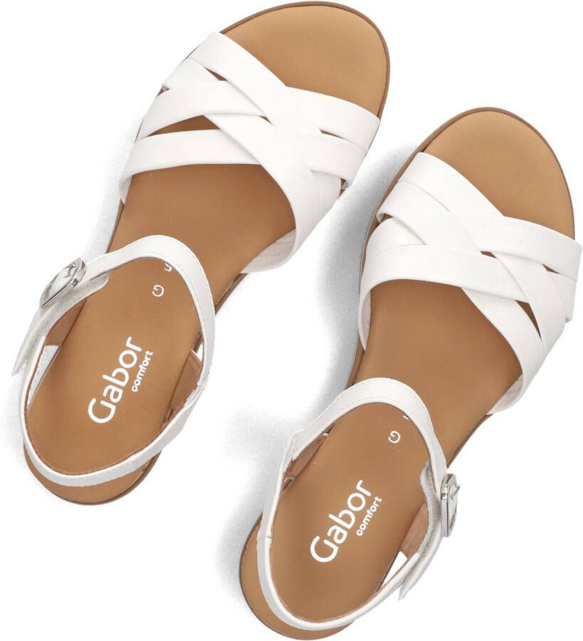 GABOR Witte Sandalen 083.3