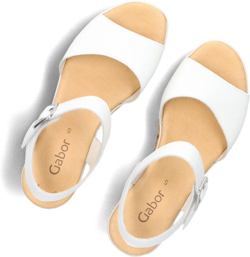 GABOR Witte Sandalen 651