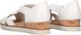 Gabor 782 Sandalen Met Sleehak Dames Wit - Thumbnail 4