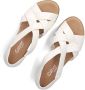 Gabor 782 Sandalen Met Sleehak Dames Wit - Thumbnail 6