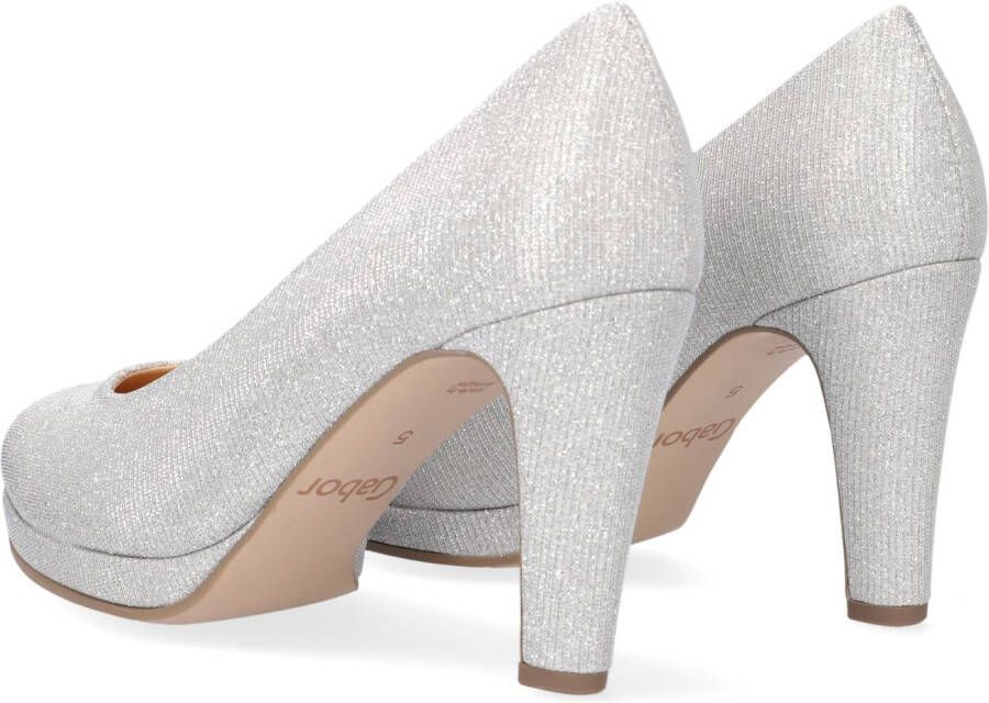 Gabor Zilveren Pumps 270