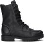 Gabor 723.1 Veterboots Laarzen Met Veters Dames Zwart - Thumbnail 2