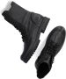 Gabor 723.1 Veterboots Laarzen Met Veters Dames Zwart - Thumbnail 5
