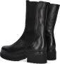 Gabor Vrouwen Leren Chelsea boots Laarzen Damesschoenen 72.871 led Zwart - Thumbnail 5