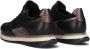 Gabor Stijlvolle Sneakers met Samt Foulard Perl Zwart Dames - Thumbnail 9