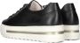 Gabor Zwarte Lichtgewicht Platform Sneakers 496 Black Dames - Thumbnail 4