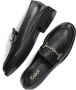 Gabor Zwarte Loafers met Gouden Horsebit Detail Black Dames - Thumbnail 5